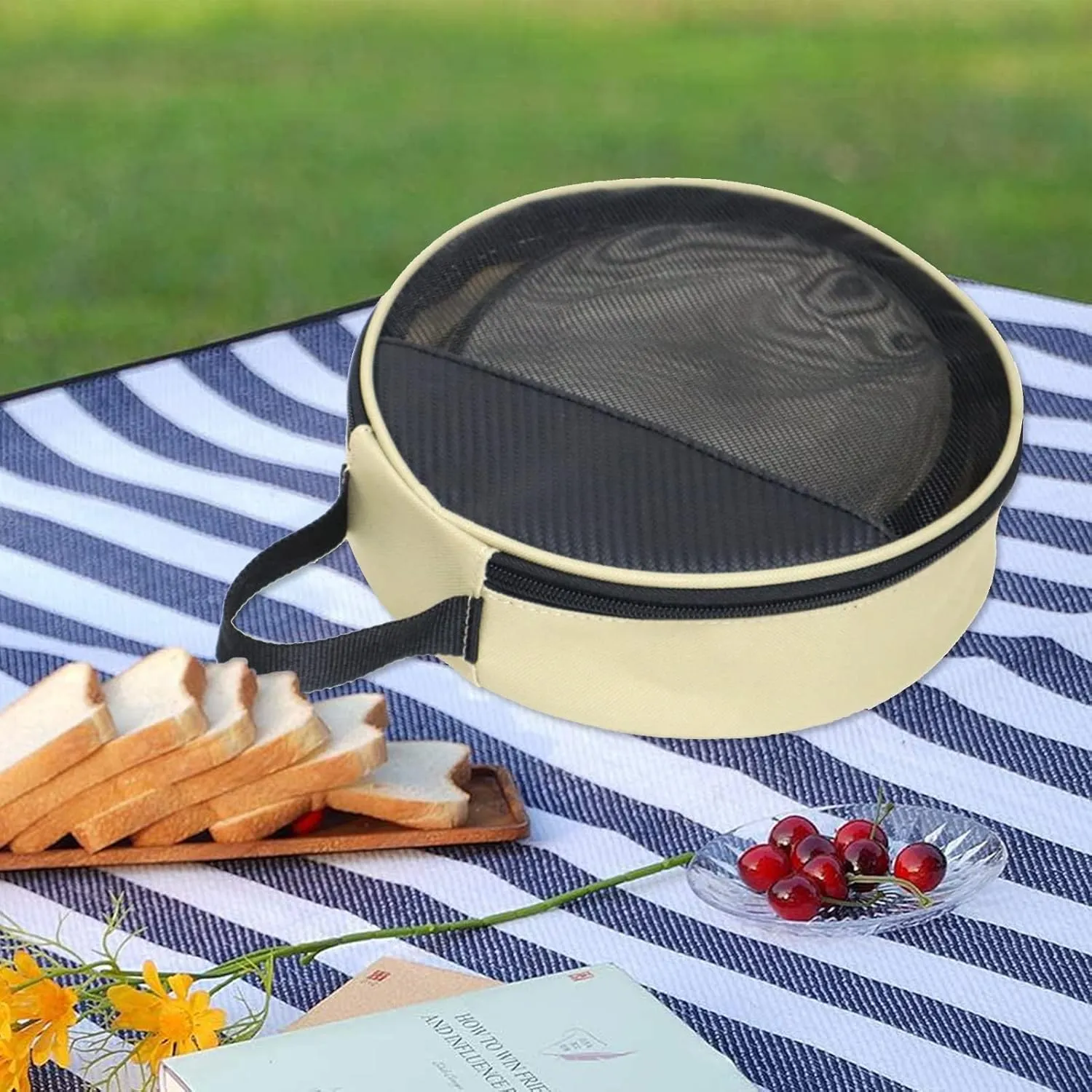 JSEIAJB Camping Tableware Bag Organizer Outdoor Hiking Picnic Plates Dishes Bowls Pots Bag Picnic Bag Premium Camp Cooking Supplies