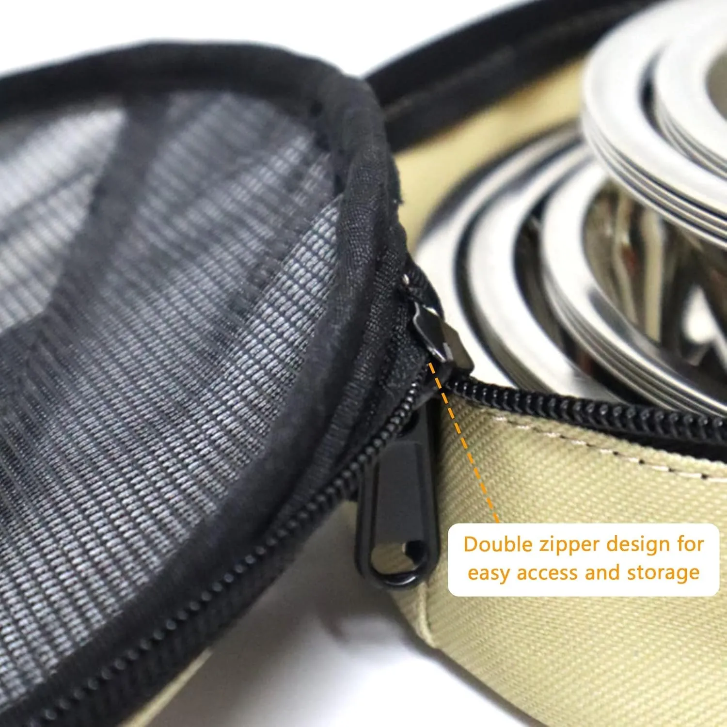 JSEIAJB Camping Tableware Bag Organizer Outdoor Hiking Picnic Plates Dishes Bowls Pots Bag Picnic Bag Premium Camp Cooking Supplies
