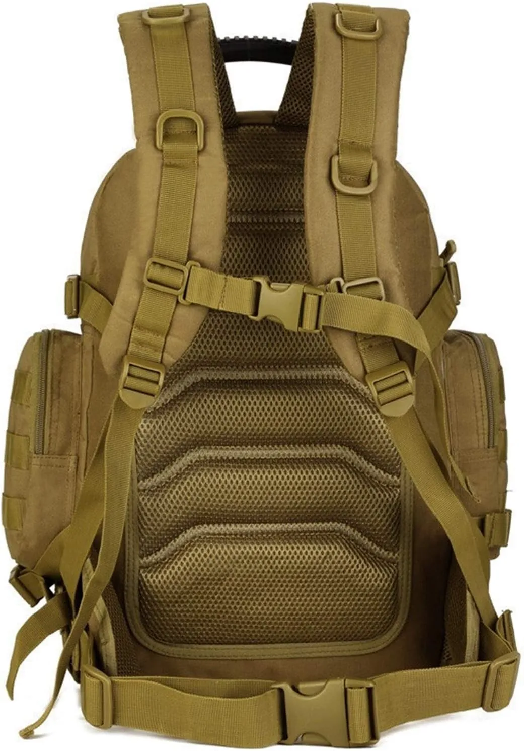 Jungle Leopard Travel Backpack Army Molle Sport Bag Men Camping Hiking Tactical Backpack Military Backpack 40L(S427-40L-DD)