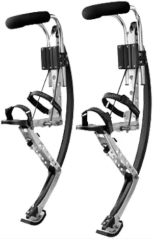 Kangaroo Jump Shoes for Adults, Bounce Stilts for Jumping, Supports 200-242lb (90-110kg), Perfect for Fitness and Fun Activities
