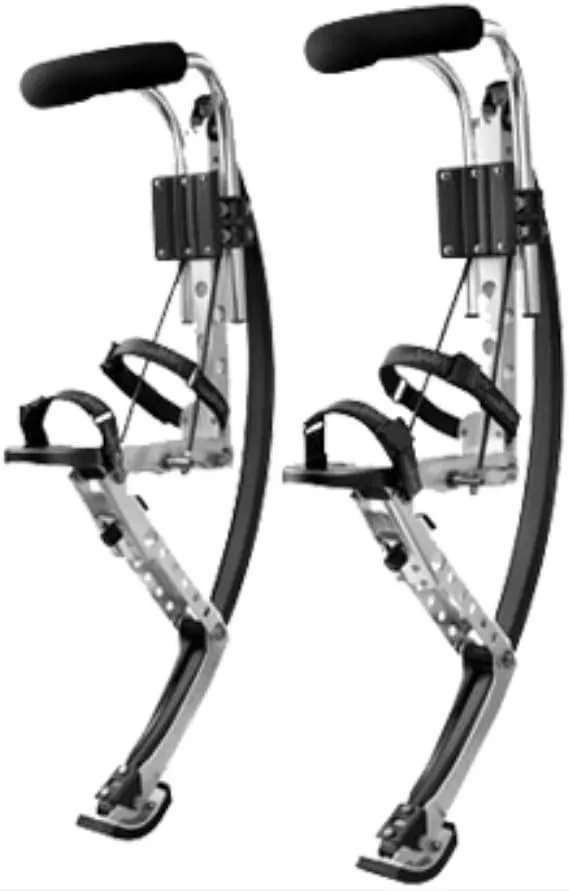 Kangaroo Jump Shoes for Adults, Bounce Stilts for Jumping, Supports 200-242lb (90-110kg), Perfect for Fitness and Fun Activities