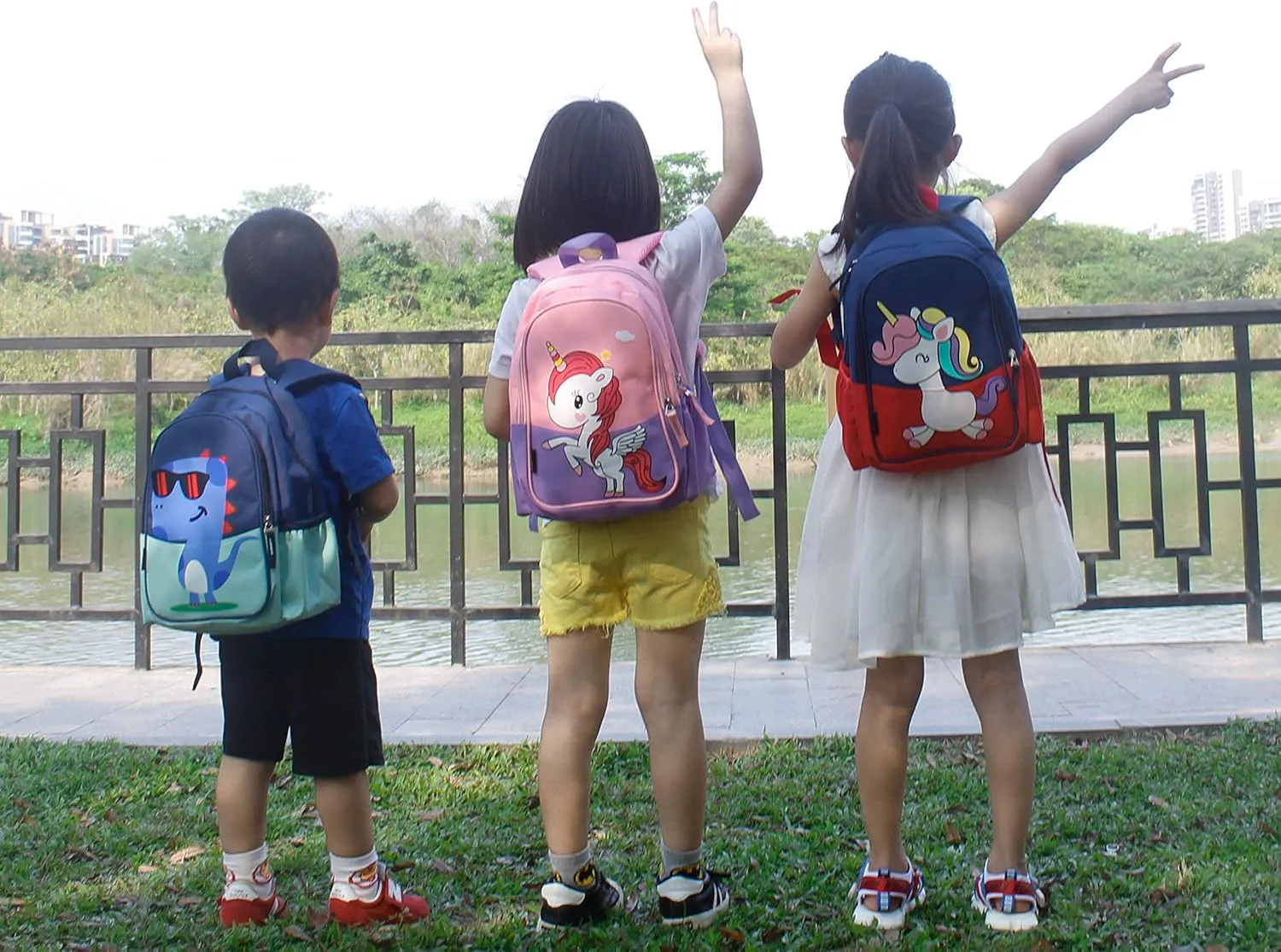 Kids Toddler Preschool Travel Backpack Cool Cute Cartoon Daypack (Little Red Unicorn)