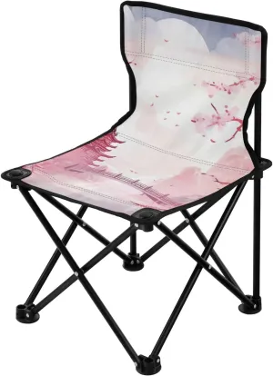Kigai Folding Camping Chair Heavy Duty Chair Ultralight Compact Portable Beach Chair for Outdoor Camp, Hiking, Travel, Beach, Sporting Event and Picnic, Chinese Bridge