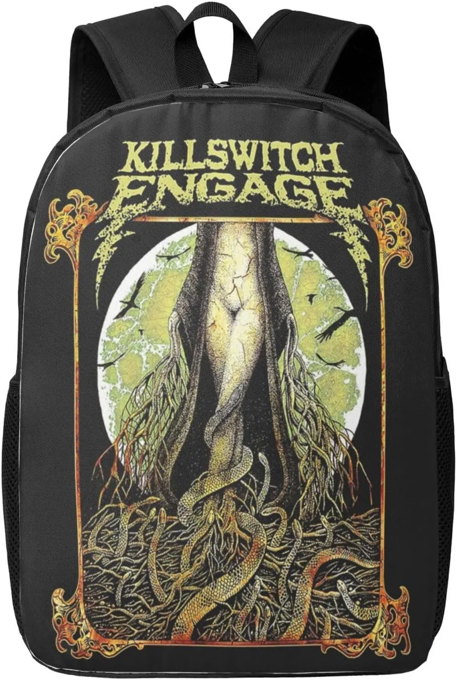 Killswitch Music Engage Music Backpacks Simple Backpack Leisure Bag Daypack for Men and Women
