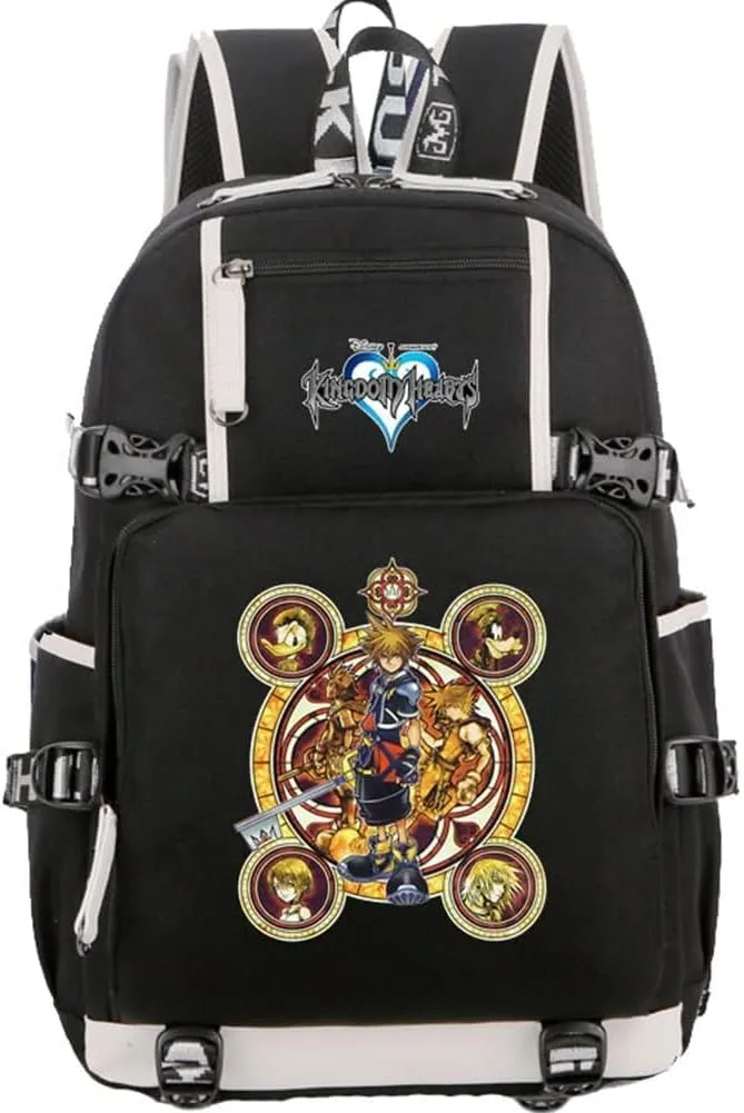Kingdom Backpack Hearts Backpack Book Bag Daypack (Color 1)