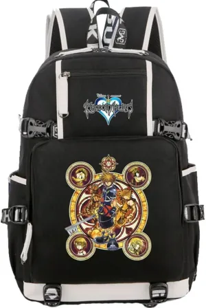 Kingdom Backpack Hearts Backpack Book Bag Daypack (Color 1)