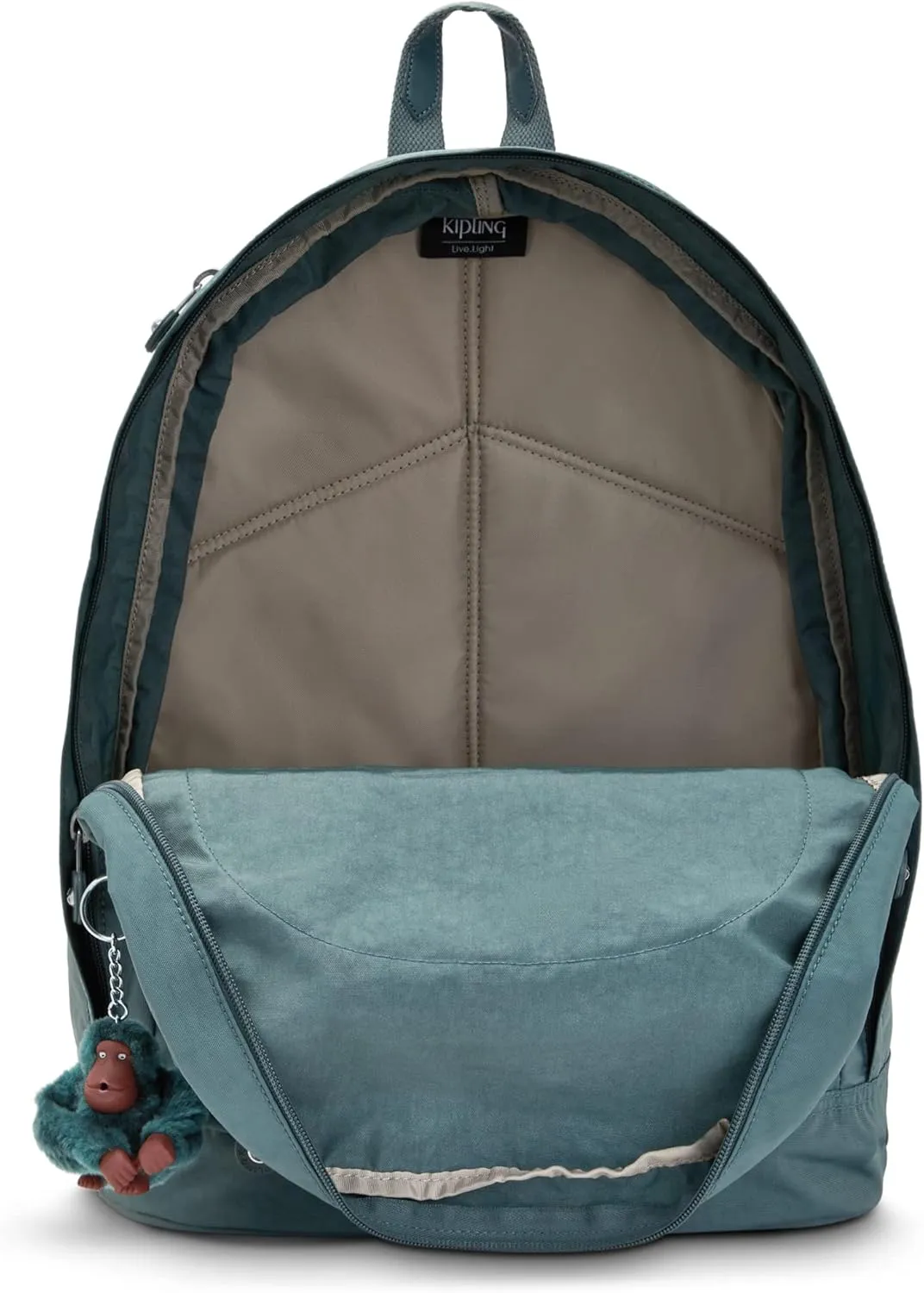 Kipling Women's Harper Backpack, Organize Accessories, Adjustable Padded Straps, Top Carry Handle, Nylon Bag