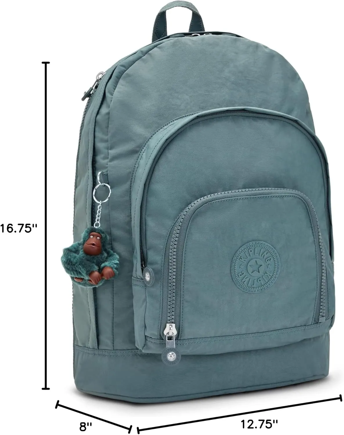 Kipling Women's Harper Backpack, Organize Accessories, Adjustable Padded Straps, Top Carry Handle, Nylon Bag
