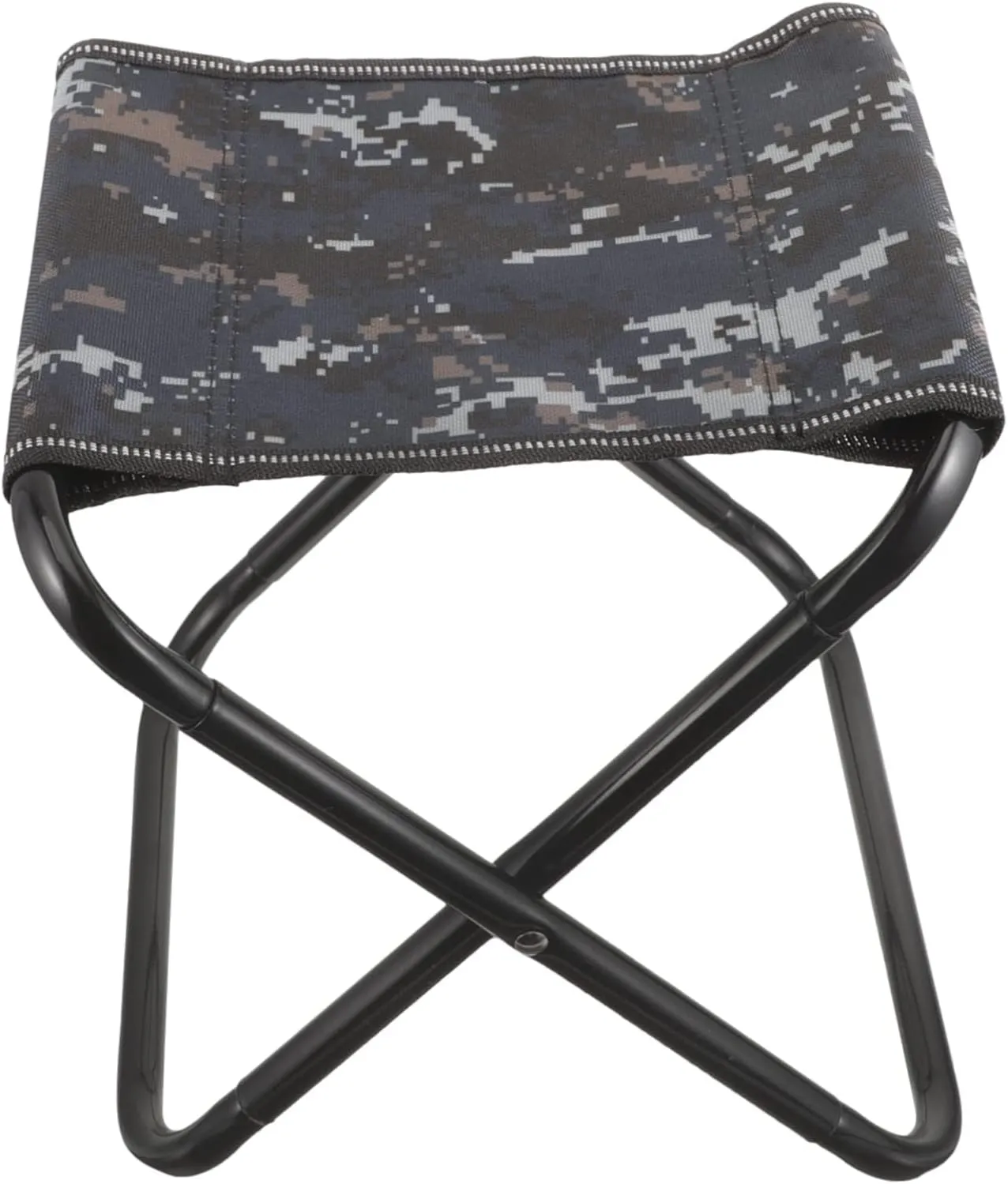 Kisangel Portable Folding Camping Stool Lightweight Compact Seat for Outdoor Activities for Hiking Fishing BBQ and Garden Use Sturdy Design with Smooth Edges