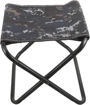 Kisangel Portable Folding Camping Stool Lightweight Compact Seat for Outdoor Activities for Hiking Fishing BBQ and Garden Use Sturdy Design with Smooth Edges