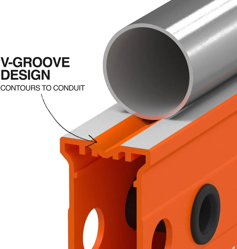 Klein Tools 93548 48-Inch Box Level, Box Beam, 3 Vials, High Visibility Orange, Aluminum Body