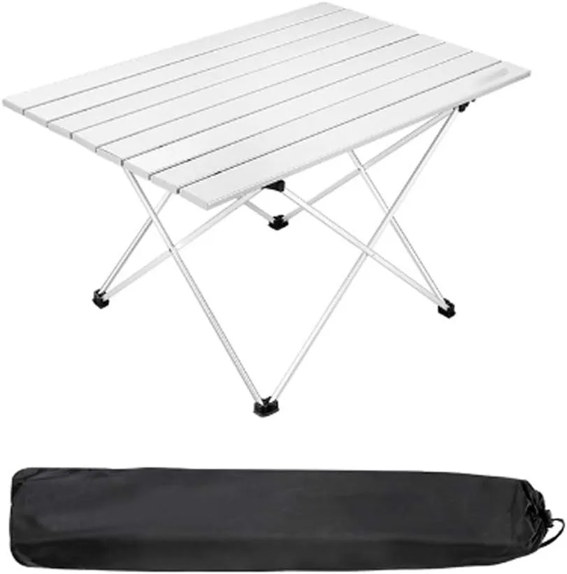 KOHARA Portable Camping Table Aluminum Ultralight Folding Waterproof Outdoor Hiking BBQ Camp Picnic Table Desk Stable