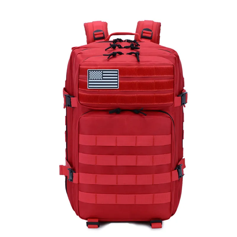 Large 45L Military Tactical Army 3-Day Assault Backpack with Multiple Compartments