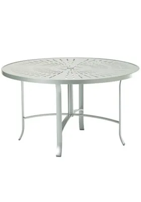 La'Stratta 48" Round Dining Umbrella Table by Tropitone
