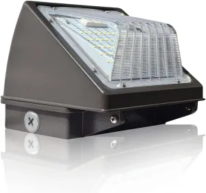 LED Wall Pack - 90W Outdoor Security Lights - 400-600W HPS/HID Replacement - Commercial 5000K 12600 Lumens IP65 Waterproof and Outdoor Rated DLC & ETL Listed