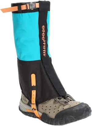 Leg Gaiters,Outdoor Gaiters,Snow Hiking Climbing Gaiters,Waterproof Adjustable Size Gaiters,Suitable for Men and Women (1 Pair)
