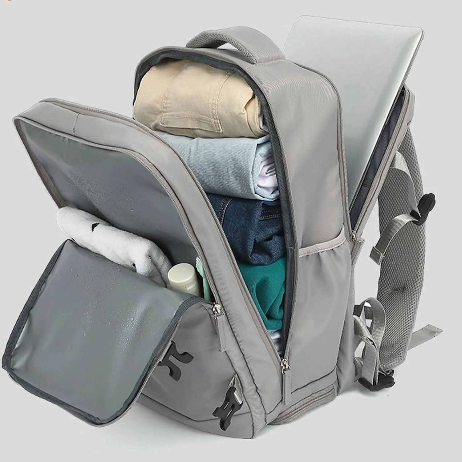 Levettevac Backpack, Large Capacity Bag, Backpack for Adults, Independent Compartment (Purple)