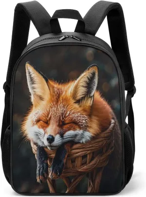 Lightweight Backpacks Cute Travel Bag Durable Funny Creature Sleeping Printing Small Travel Backpack For Women & Men