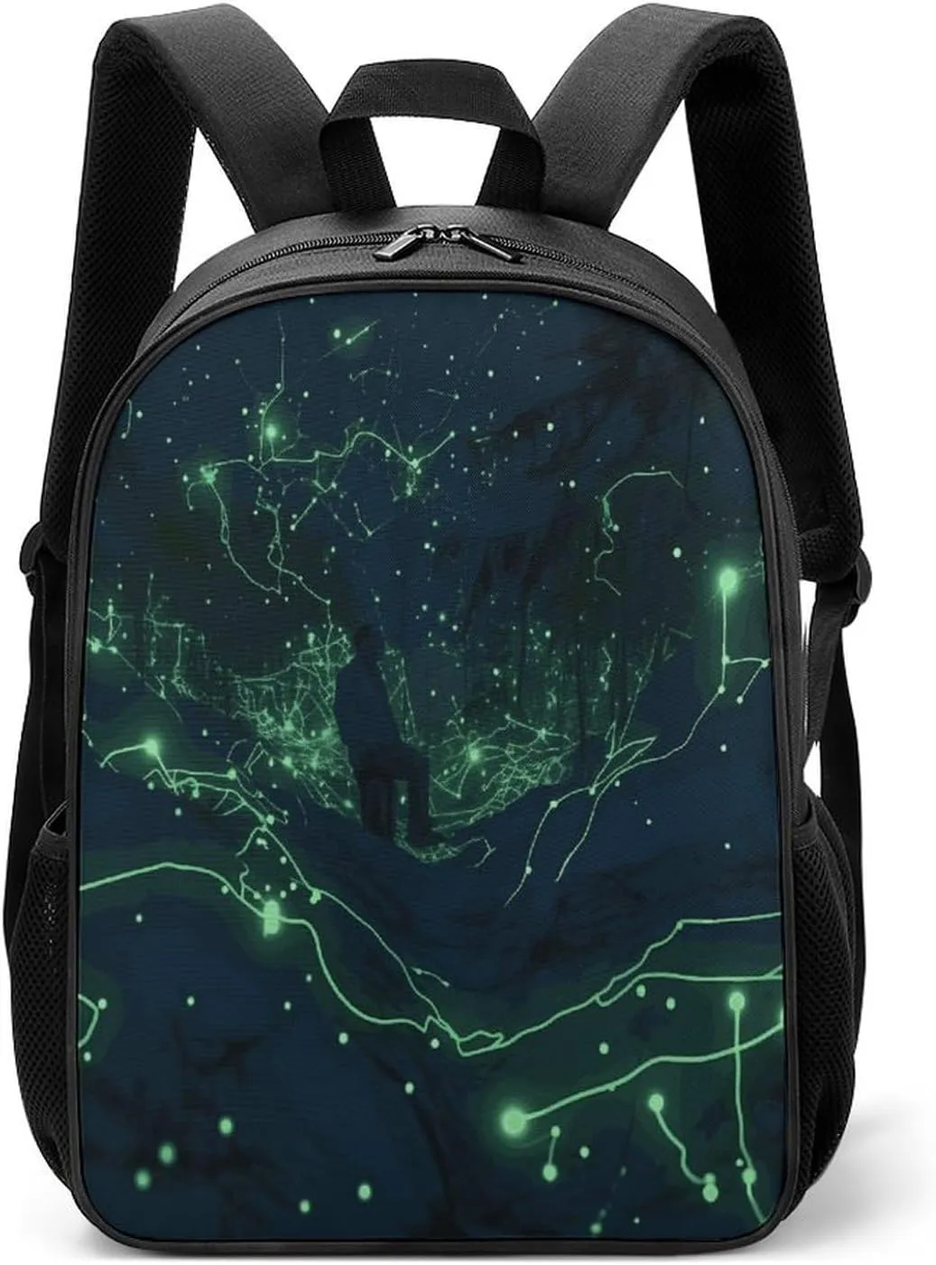 Lightweight Backpacks Cute Travel Bag Durable Glow in The Dark Printing Small Travel Backpack For Women & Men