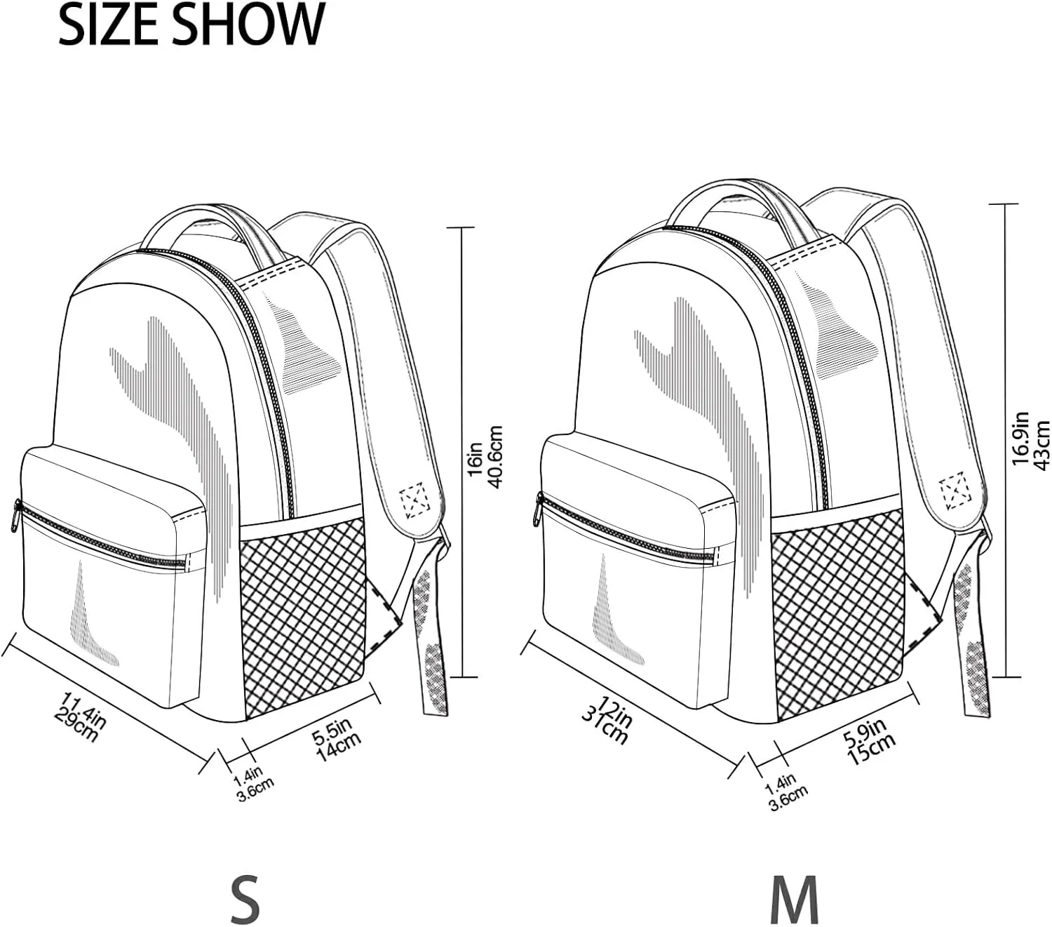 Lightweight Unisex Child Backpack, Eiffel Tower Paris Large Capacity Bookbag with Side Pocket Name Brand Slots, Fits Laptops up to 15.6 Inches for Students Travelers and Outdoor Enthusiasts