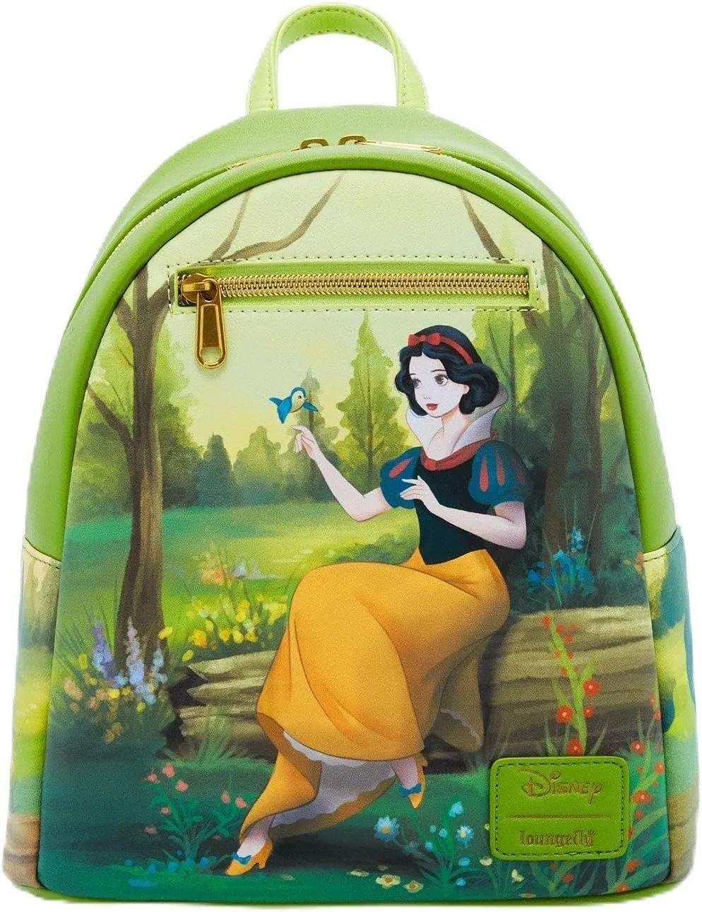 Loungefly Disney Snow White And The Seven Dwarfs Animals Mini Backpack FOREST GREEN NONE