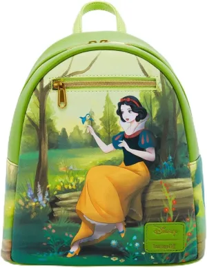 Loungefly Disney Snow White And The Seven Dwarfs Animals Mini Backpack FOREST GREEN NONE