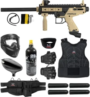 Maddog Tippmann Cronus Basic Protective Paintball Gun Marker Starter Package
