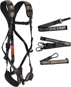 Malta Hunting Safety Youth Ultralight Safety Harness Set with Climbing Strap, Tree Strap, Deer Drag/Suspension Relief Strap
