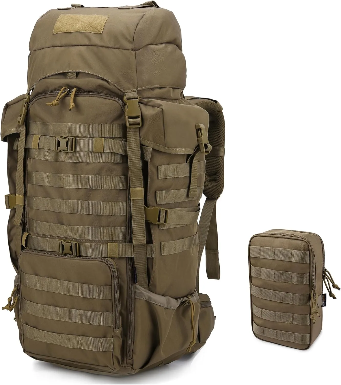 Mardingtop 70L Hiking Backpack  Molle Tactical Utility Pouch