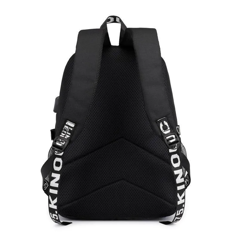 Marshmello Backpack With USB Charging Port CSSO218