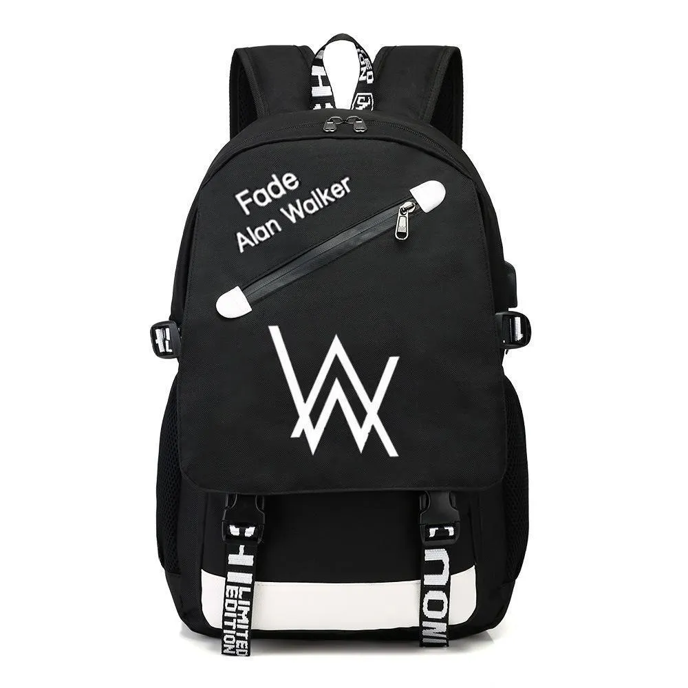 Marshmello Backpack With USB Charging Port CSSO218