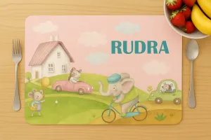 Mat Animal Table Print Cute Real-time tracking Birthday discount