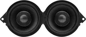 MB Quart JC1-108 for Jeep Wrangler (JL) / Gladiator(JT), Front or Rear, 3.5” Direct Fit Speaker Kit with OEM Plug Wiring, Black