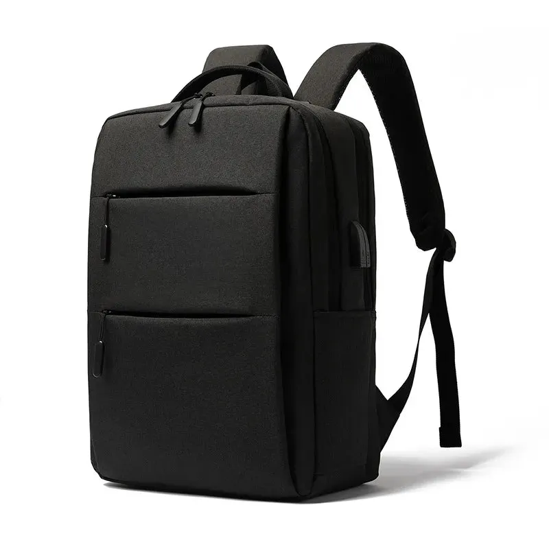 Men's Casual Business Computer Backpack with USB Port