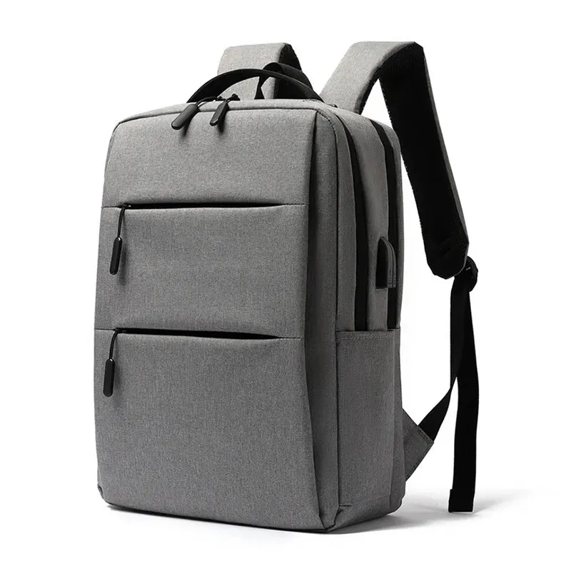 Men's Casual Business Computer Backpack with USB Port