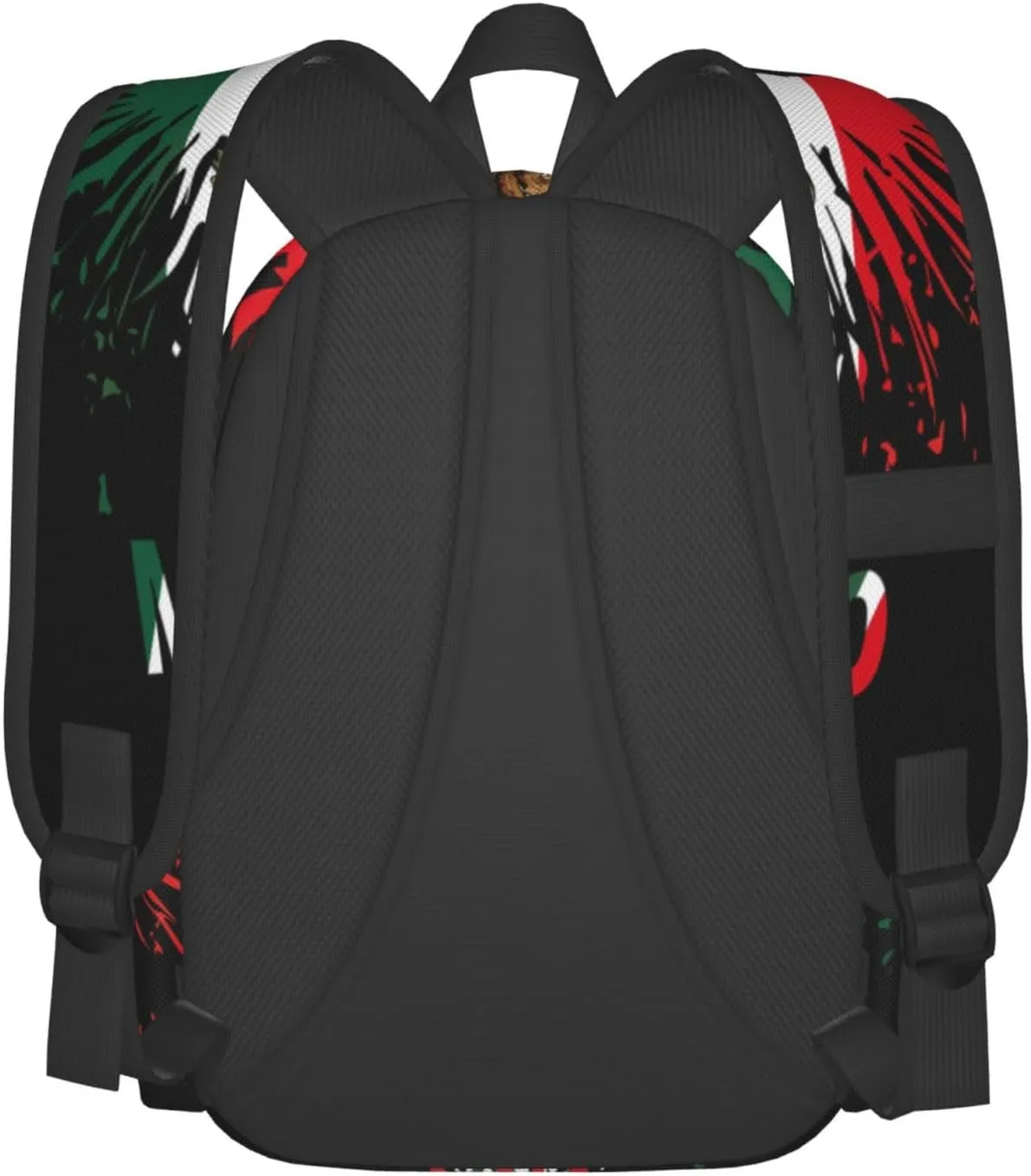 Mexico Eagle Mexican Art National Flags Laptop Backpacks Double Shoulder Laptop Pack Bag Casual Back Pack Lightweight Daypack Bags With Side Pockets For Daily Business Travel Hiking