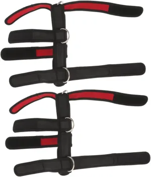Milisten Neck and Head Trainer Set Padded Weight Lifting Harness Neck Builder Shoulder Training for Stability
