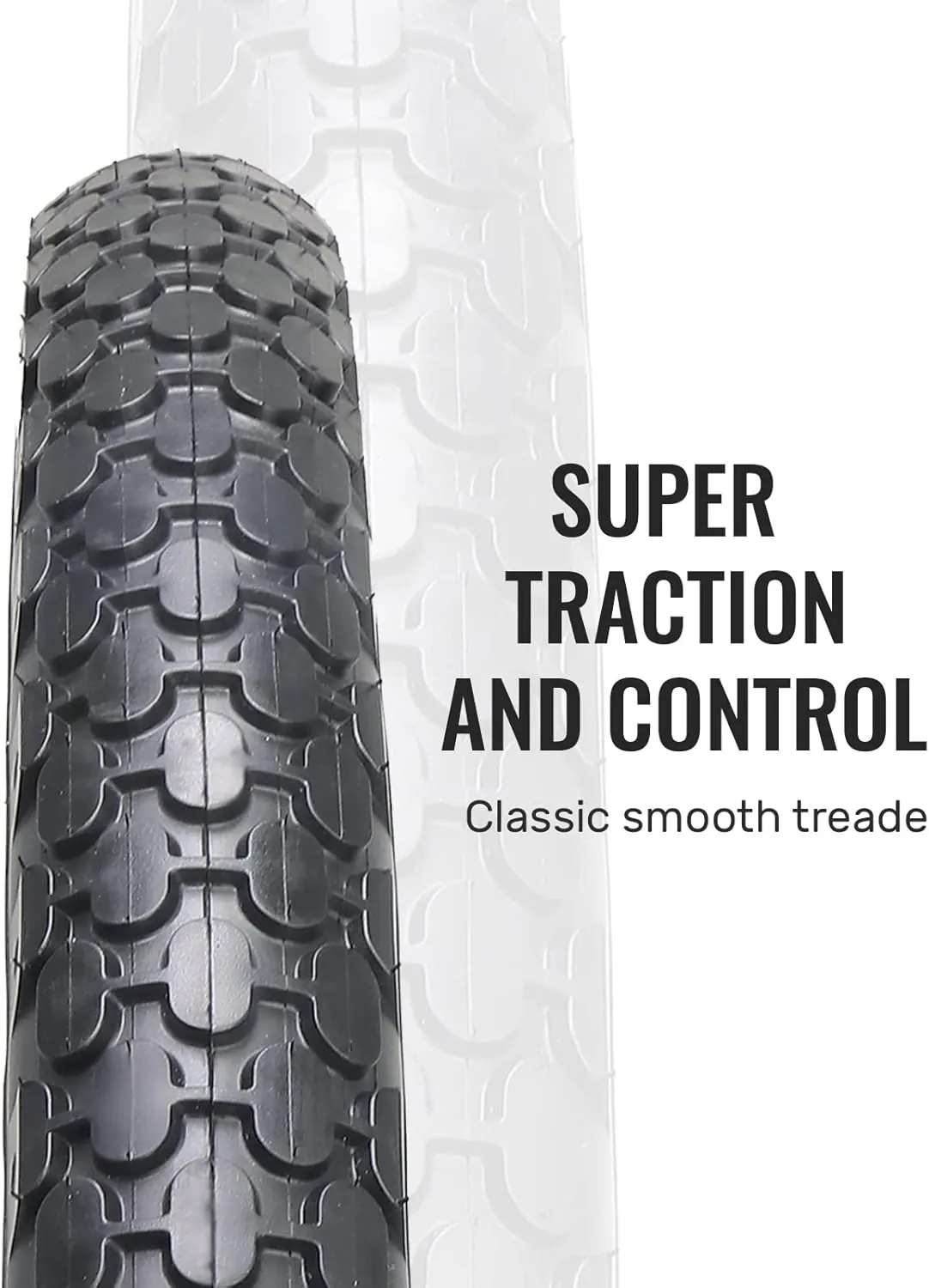 MOHEGIA Bike Tire,24/26"x 2.125" Folding Beach Cruiser Bicycle Replacement Tires