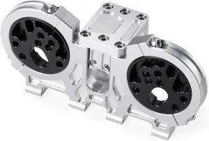 MOHERO 7075 RC Dual Motor Mount Bracket for ARR-ma 1/7 Felony 6S BLX Infraction V2 6S BLX RC Vehicle Upgrade Parts