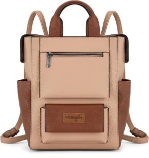 Montana West Wrangler Women Backpack Purse Convertible Ladies Anti Theft with Adjustable