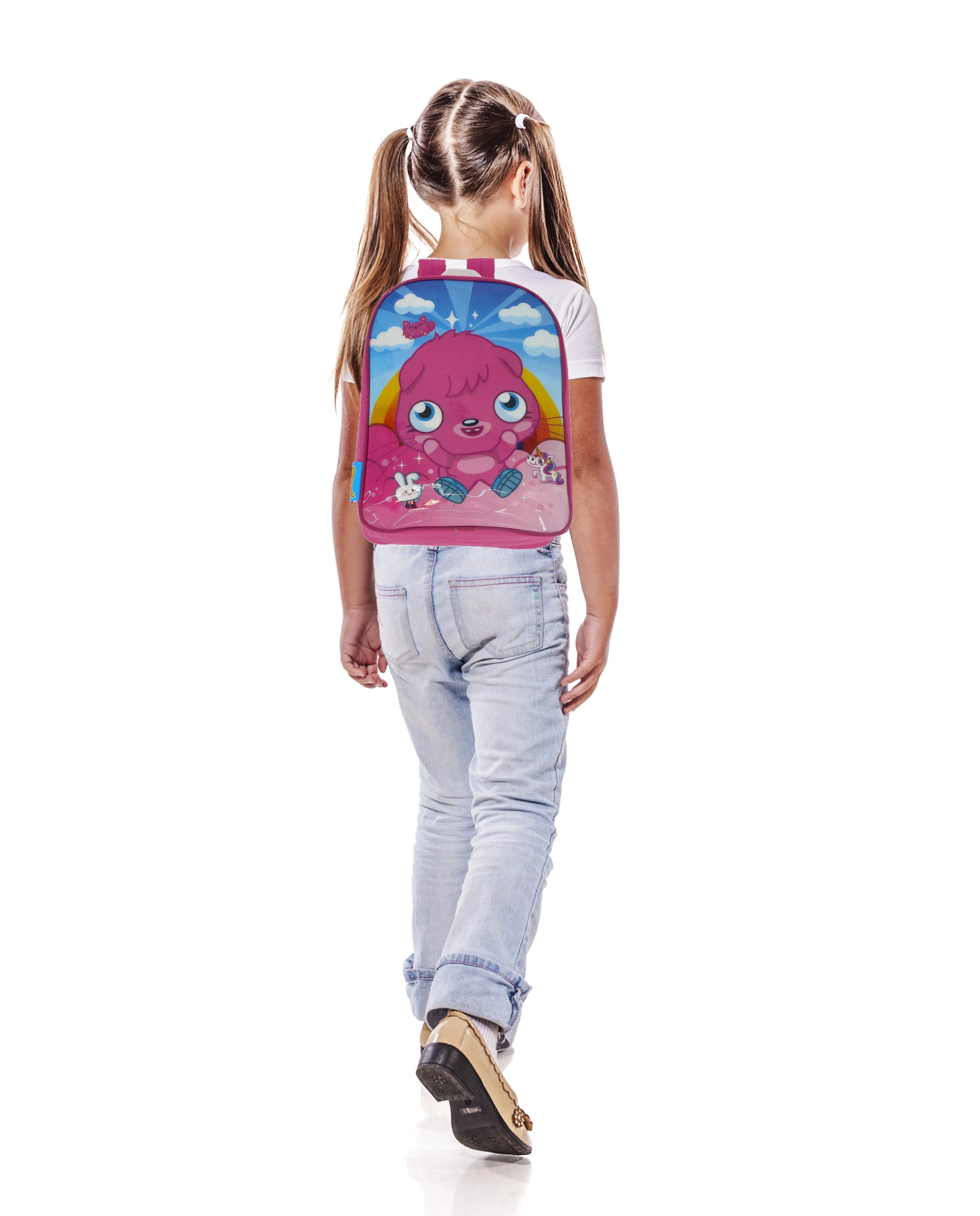 Moshi Monsters Girl's Pretty Pink Backpack Poppet