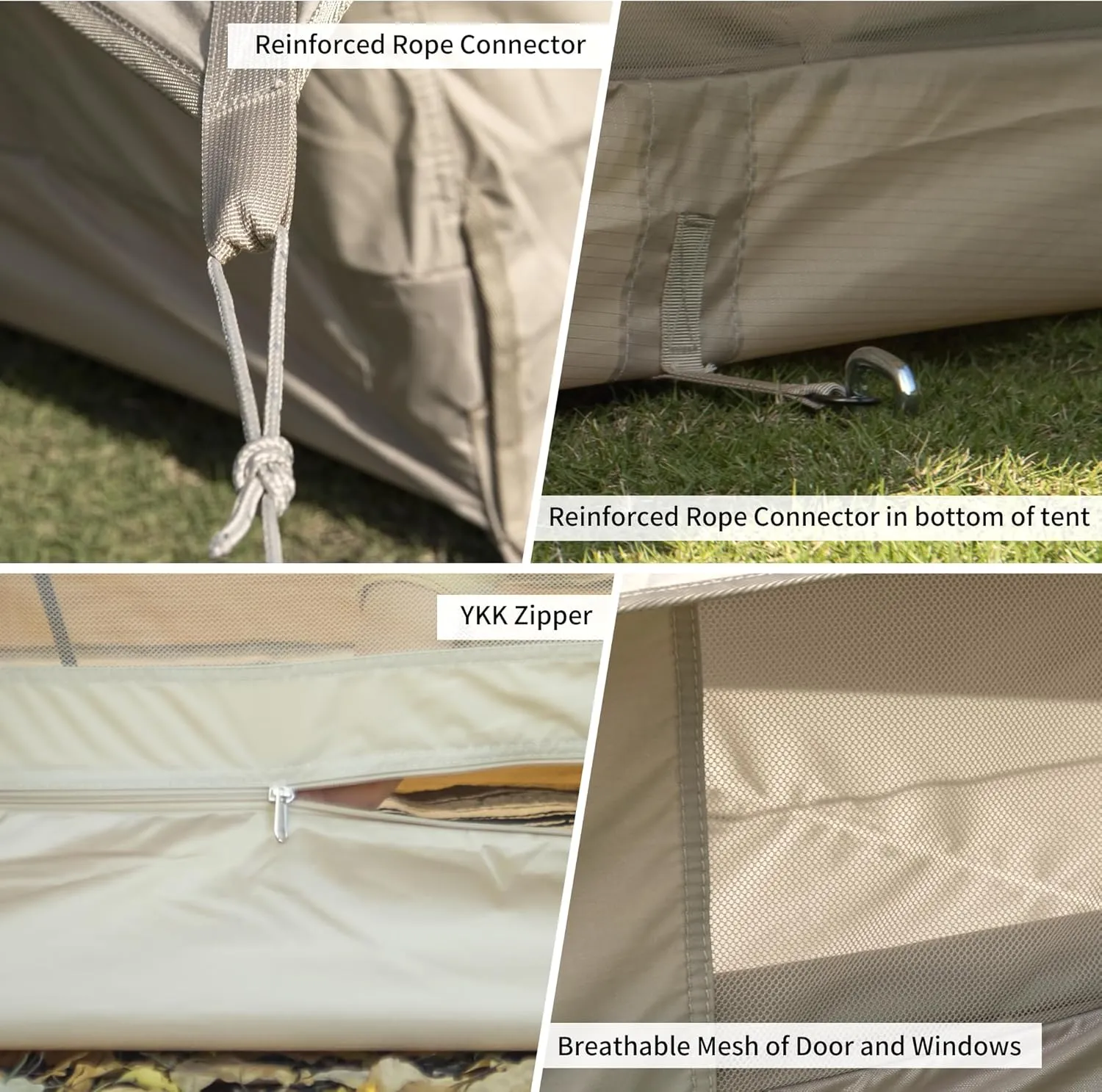 Naturehike Ranch Fire Teepee Tent with Stove Jack, 4-6 Person Waterproof Windproof 4 Season Tent for Cold Weather Camping