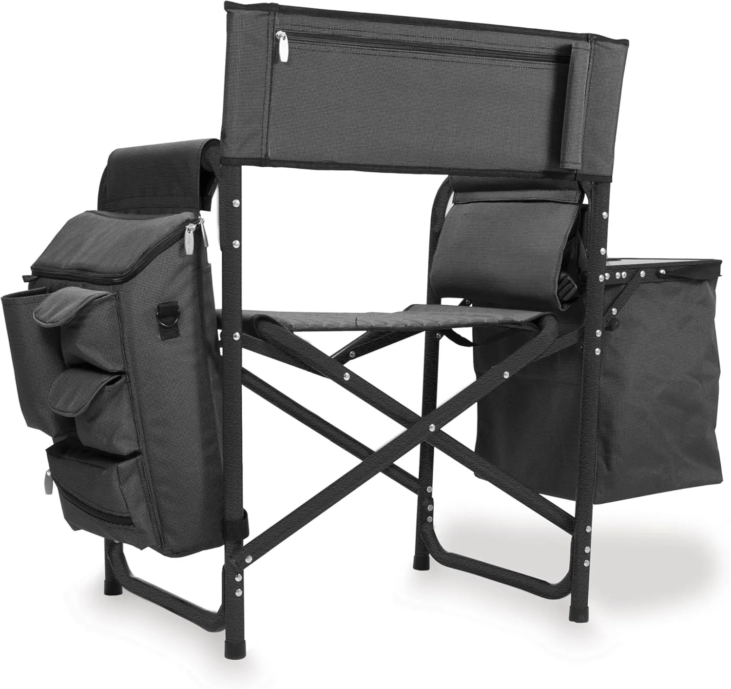 NCAA Baylor Bears Fusion Camping Chair with Side Table and Soft Cooler - Beach Chair for Adults - Lawn Chair
