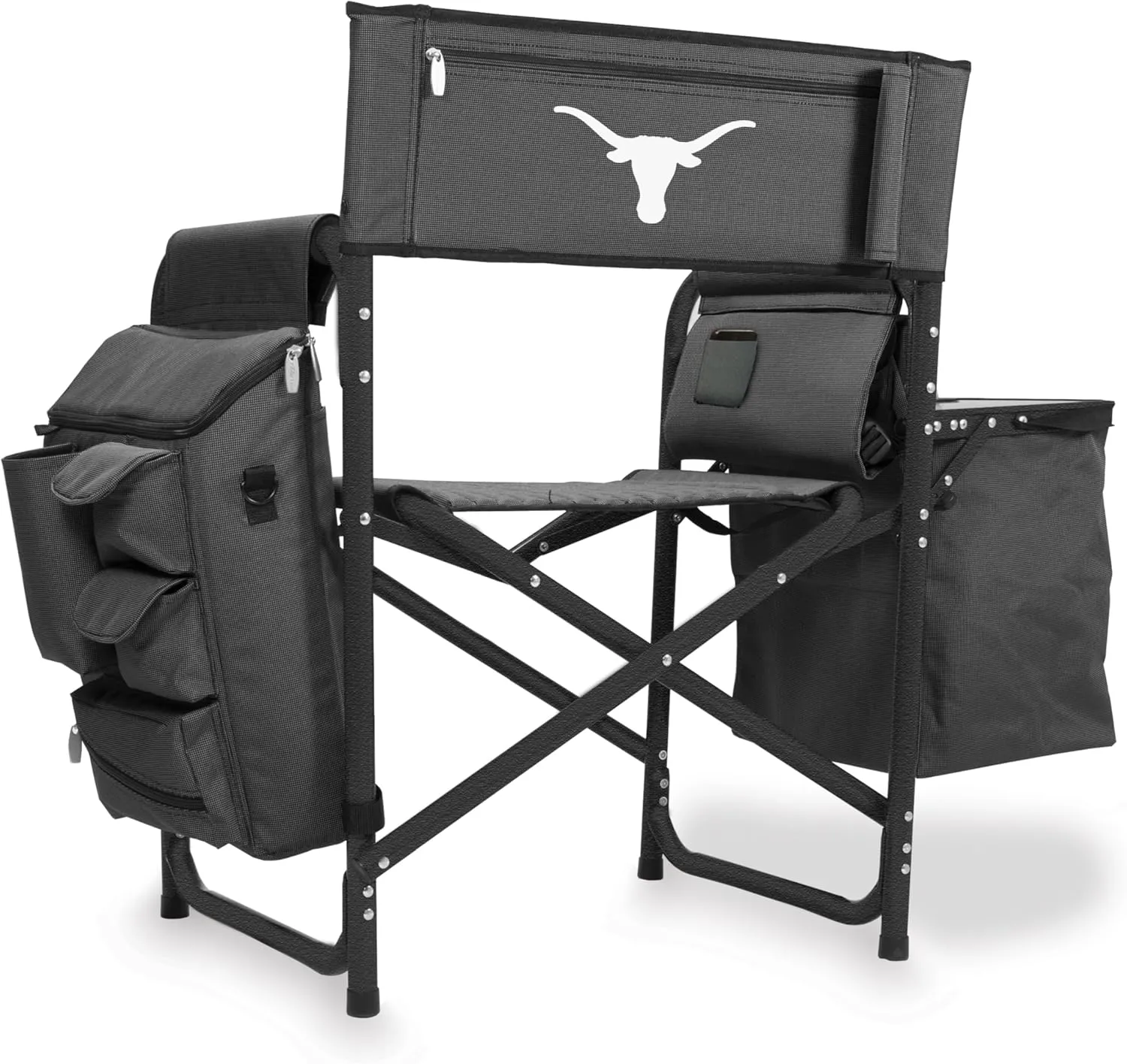 NCAA Baylor Bears Fusion Camping Chair with Side Table and Soft Cooler - Beach Chair for Adults - Lawn Chair