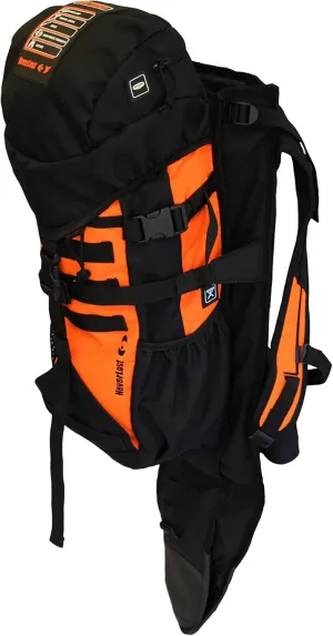 NeverLost Scout Backpack with open Gun scabbard
