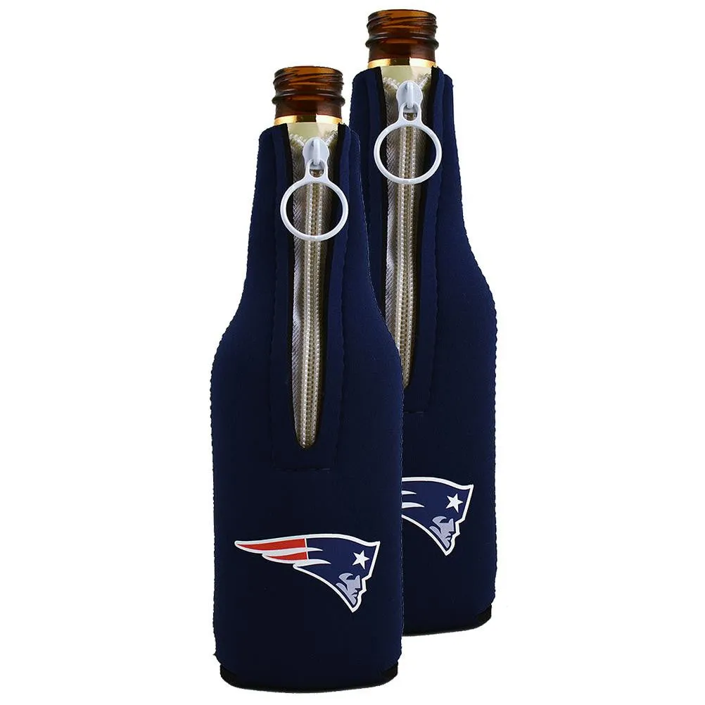 NFL New England Patriots Neoprene Bottle Sleeve (Set of 2)