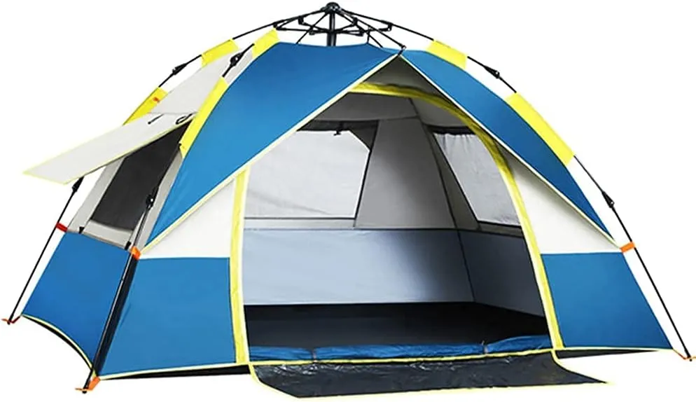 NIEH Tent Outdoor Portable Sunscreen Open Camp Ultra Light Backpack Popping 2 People Camping