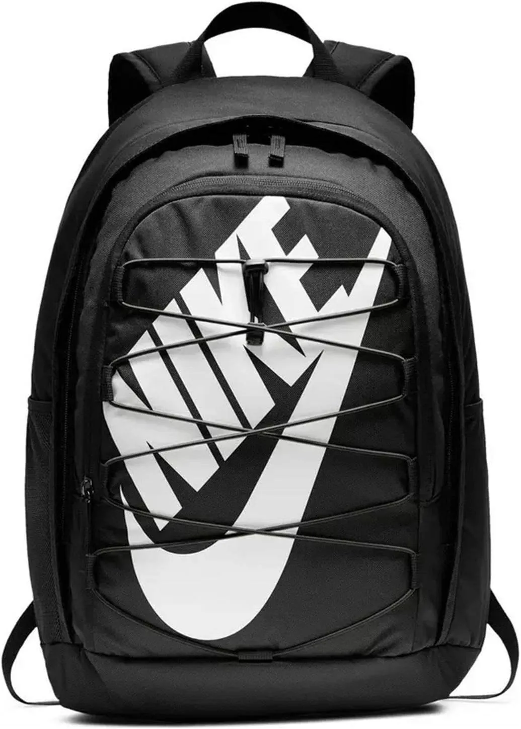 Nike Hayward 2.0 Backpack, for Women and Men with Polyester Shell & Adjustable Straps, Black/Black/White