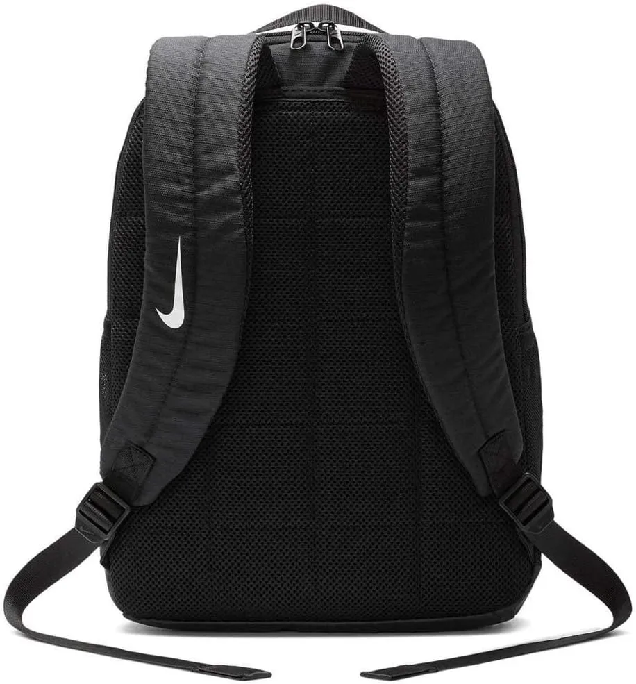 NIKE Youth Brasilia Backpack - Fall'19, Black/Black/White, Misc