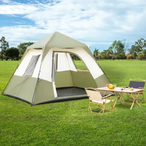 NOLLAM Lightweight Camping Tent 6 Person Camping Tent Hiking Tent with Rainfly & Carry Bag Portable Backpacking Tent Windproof Tent Setup in 60 Seconds for Outdoor Camping Hiking Family